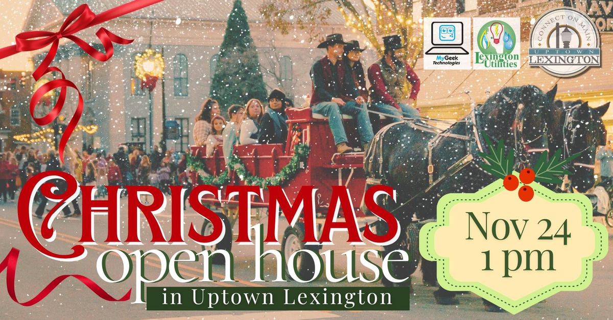 Christmas Open House - Uptown Lexington 