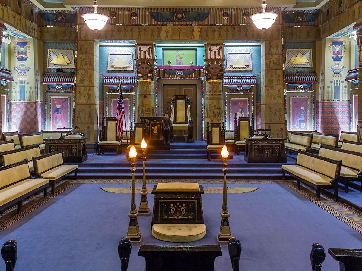 Master Mason Degrees: Egyptian Room