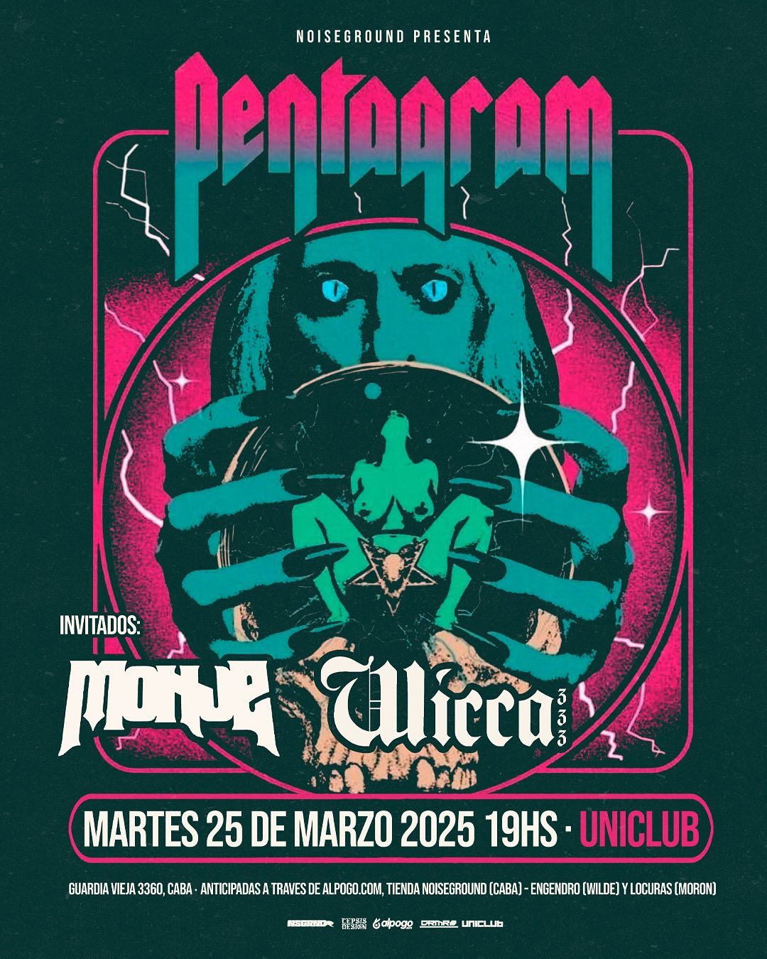 Pentagram - \u00danico Show en Argentina