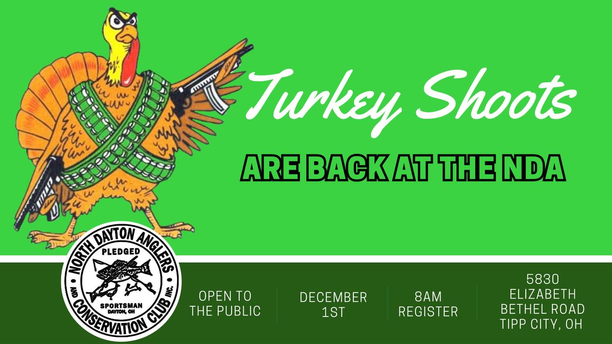 December NDA Turkey Shoot- OPEN TO THE PUBLIC 