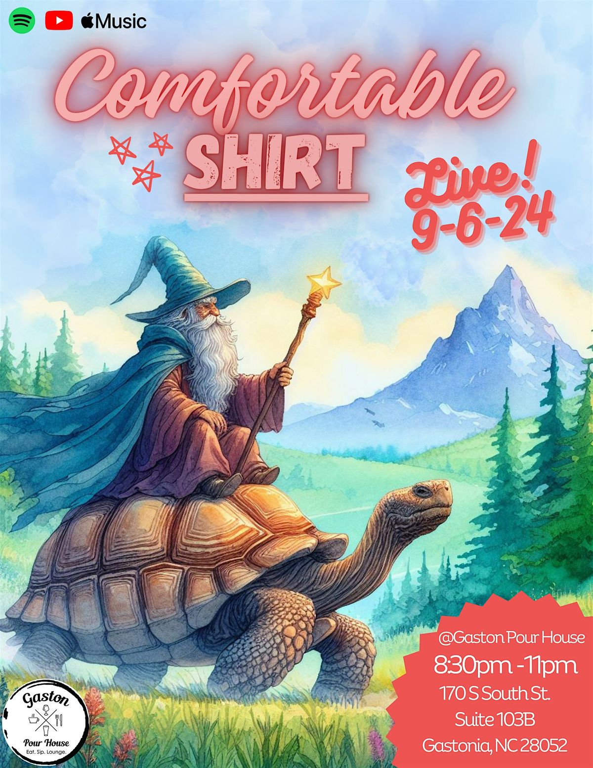 Comfortable Shirt: Live from Gaston Pour House
