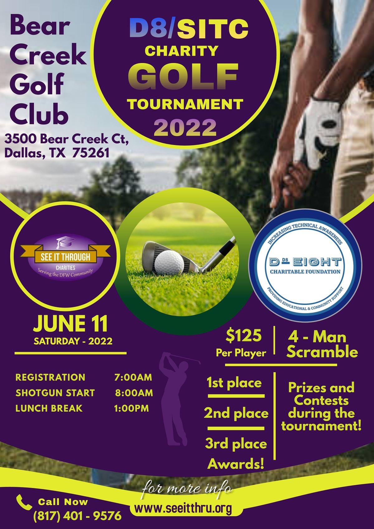 D8 Charitable Foundation\/SITC Gala Golf Tournament 2022