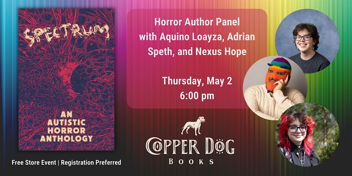 Spectrum: A Horror Author Panel