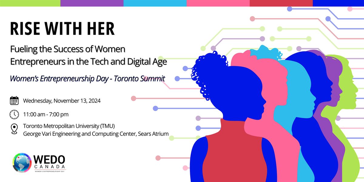 RISE WITH HER: Empowering Women Entrepreneurs in Tech & Digital - Toronto