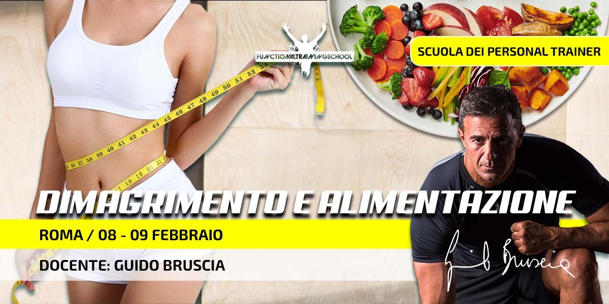 Corso Dimagrimento Alimentazione, Roma 08-09 Febbraio 2025