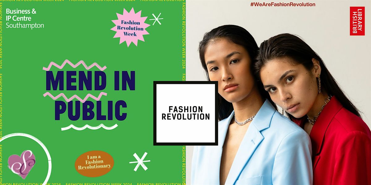 Mend In Public (Fashion Revolution Week 2024)