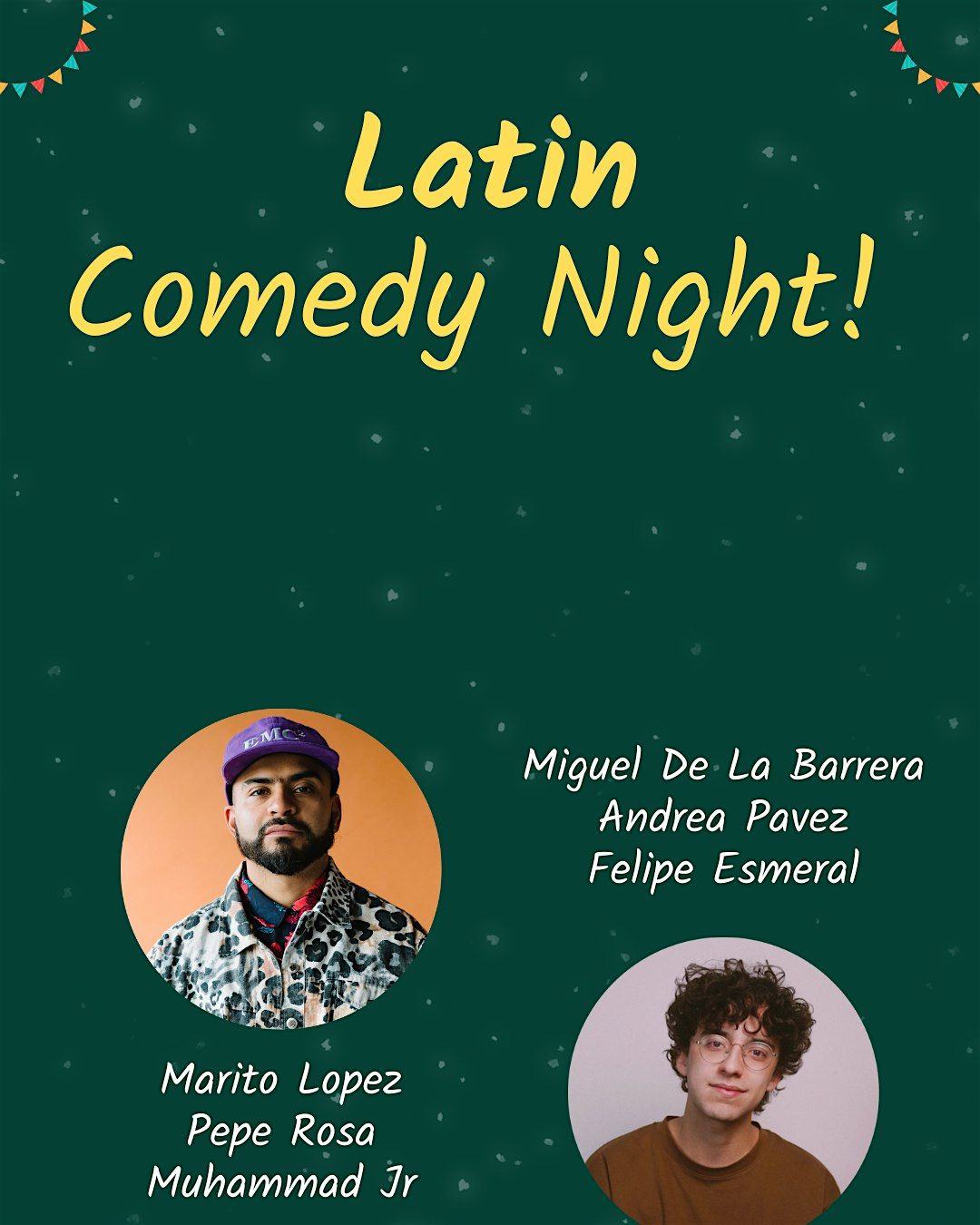 Latin Comedy Night!