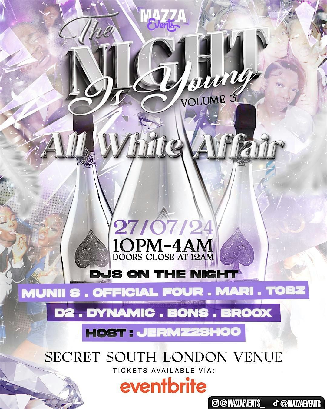 The Night is Young : All White Affair