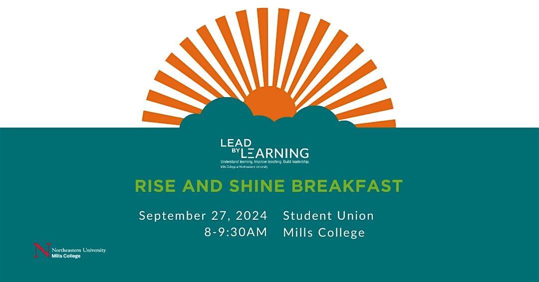 Lead by Learning RISE and Shine Breakfast 2024