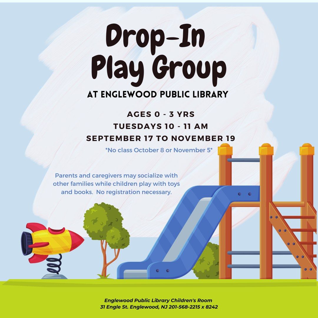 Drop-In Play Group (Ages 0 to 3)