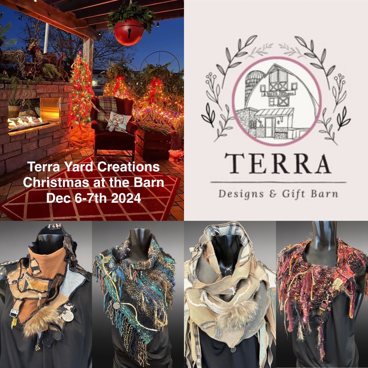 Terra Yard Christmas at the Barn - Rock Paper Scissors Etc