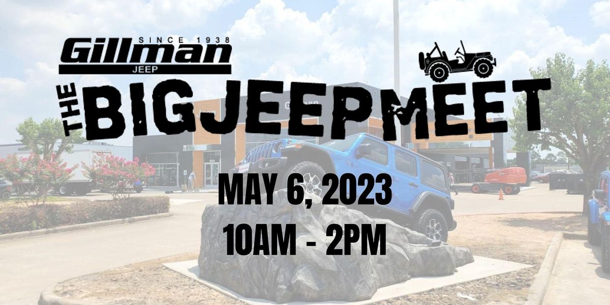 The Big Jeep Meet at Gillman Jeep 2023