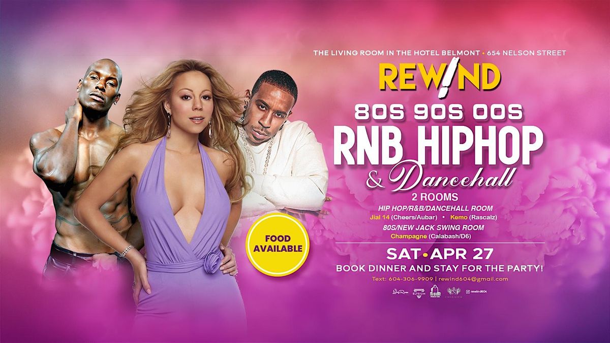 Rewind Party @ The Belmont!! (April Edition!)