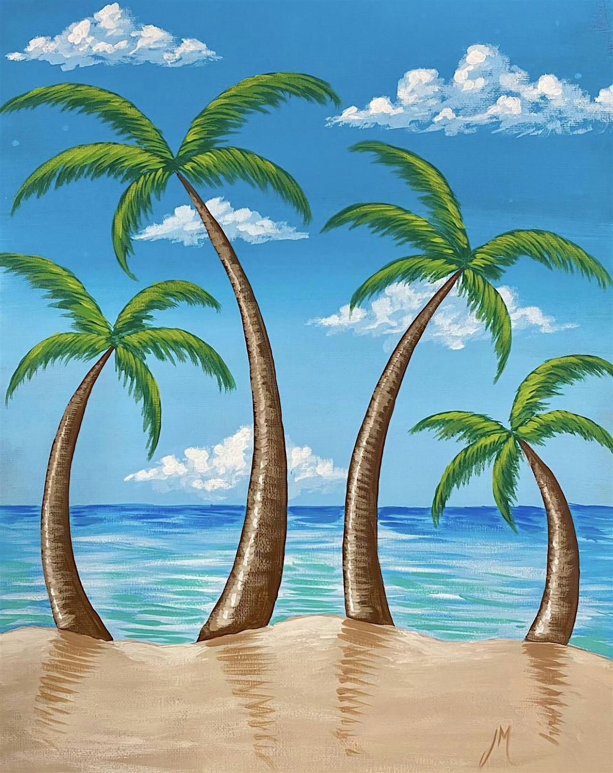 Palm Tree PaintNight