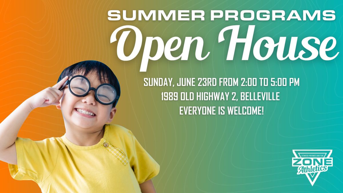 Summer Programs Open House
