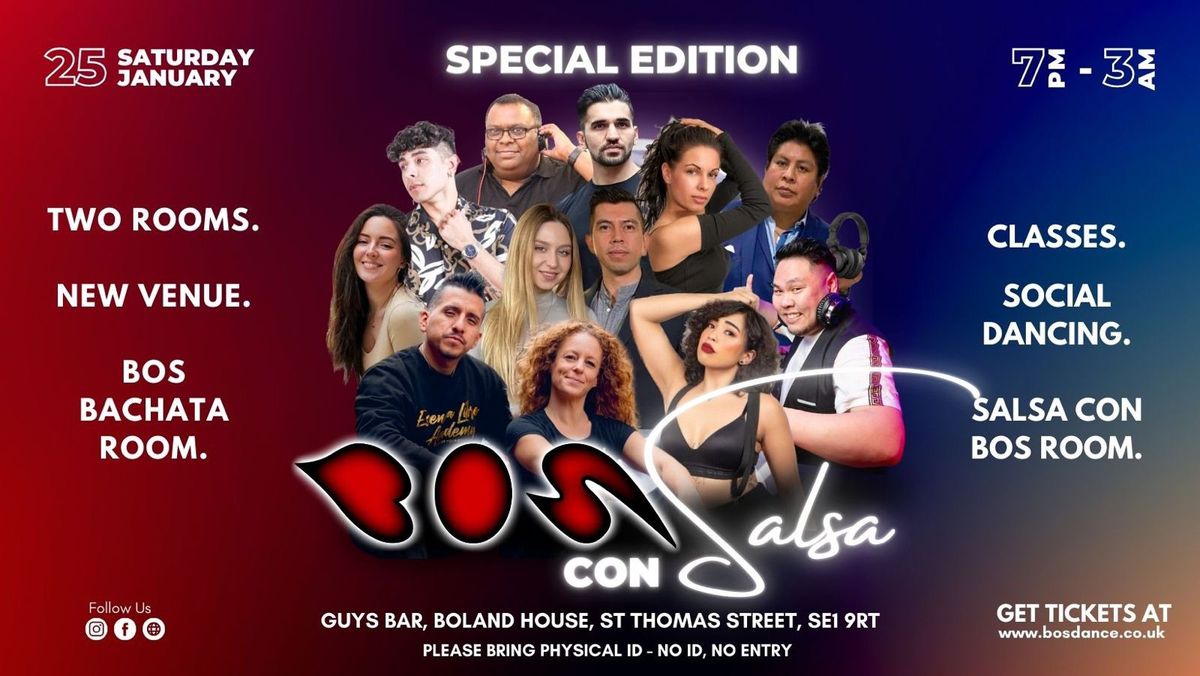 BOS - Bachata On Saturday: BOS con SALSA!