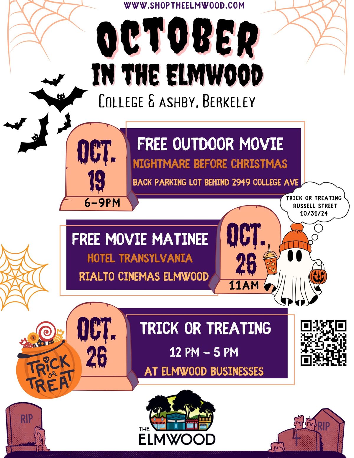 Free Outdoor Movie Night in the Elmwood 