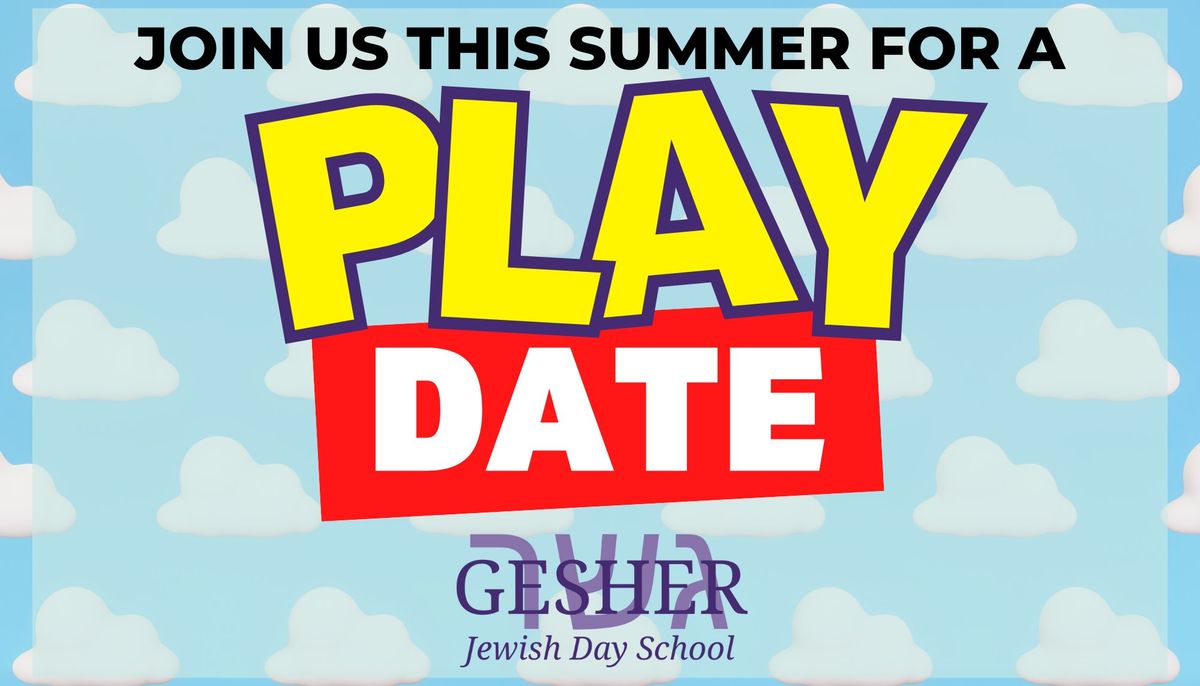 Gesher Summer Playdate: Books and Bedtime