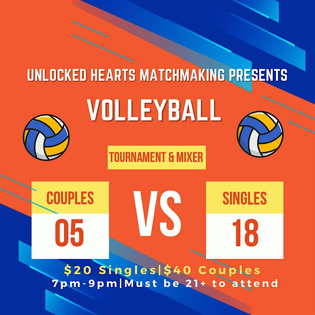 Couples Vs. Singles Volleyball Tournament & Mixer