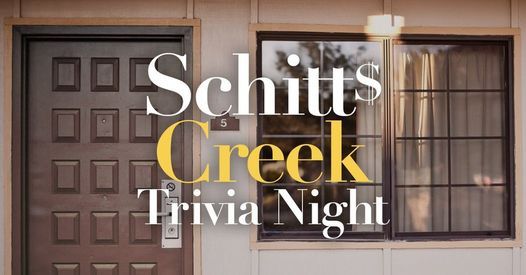 Schitt's Creek Trivia at City PUB Orlando!