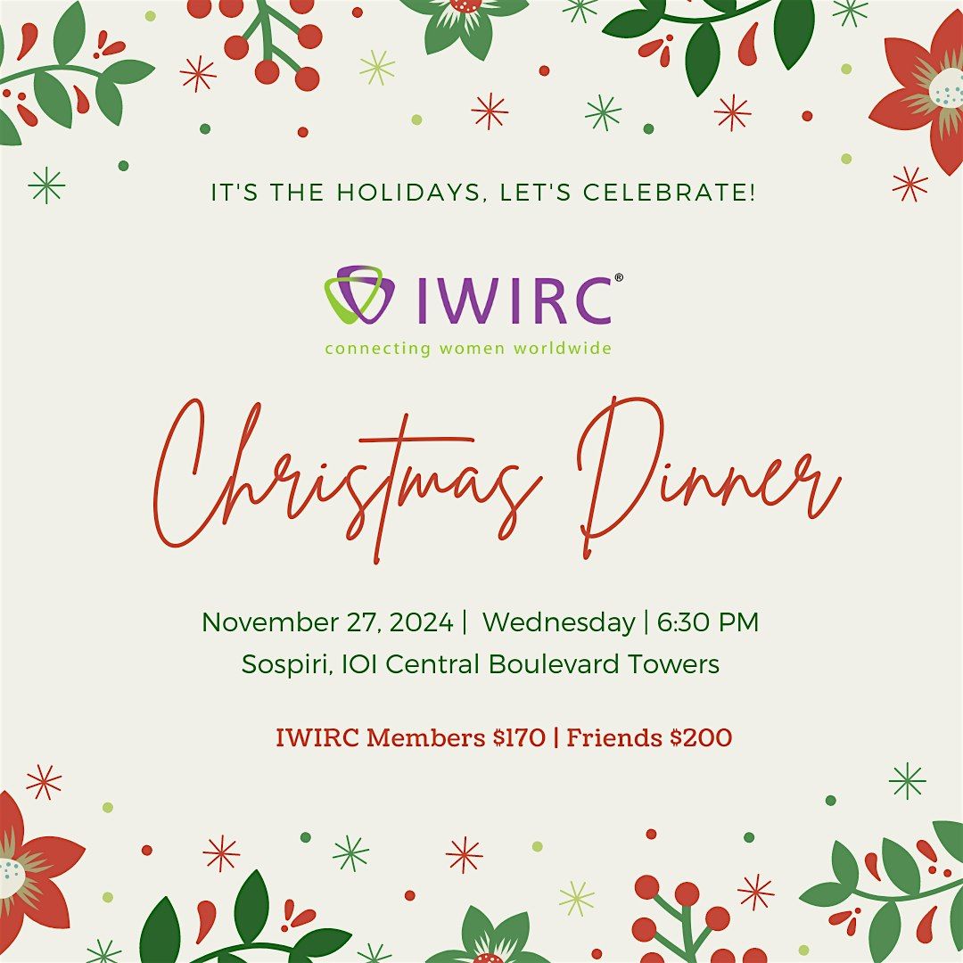 IWIRC Singapore Christmas Dinner 2024