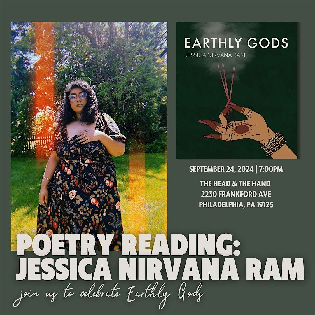 Earthly Gods: A Poetry Reading with Jessica Nirvana Ram