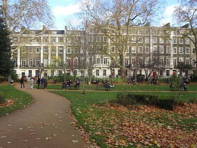 Walk: Bloomsbury - Groups, Squares & Triangles