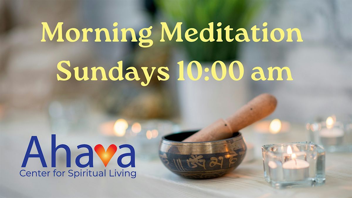 Sunday Meditation Service