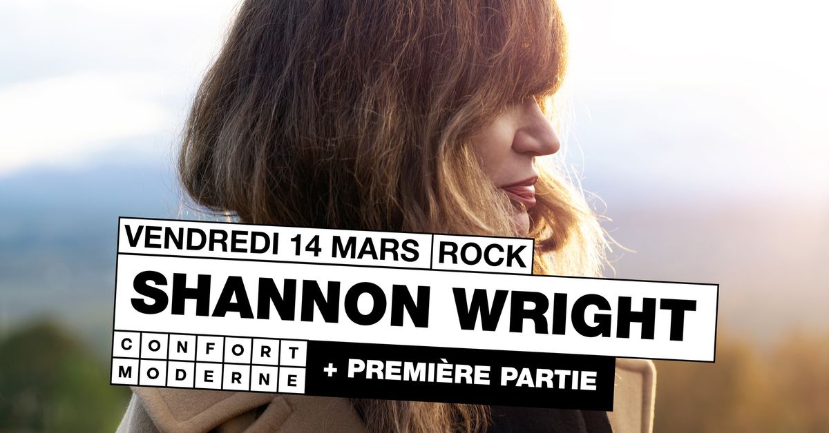 Shannon Wright + premi\u00e8re partie