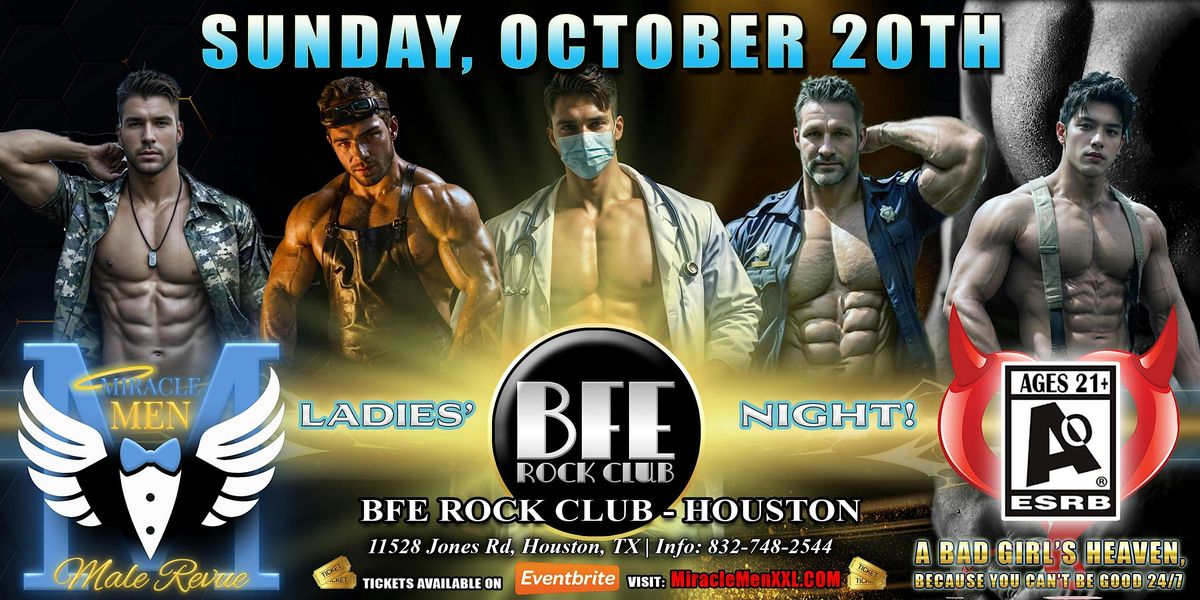 Houston, TX - Miracle Men XXL Graces the Stage at BFE Rock Club!