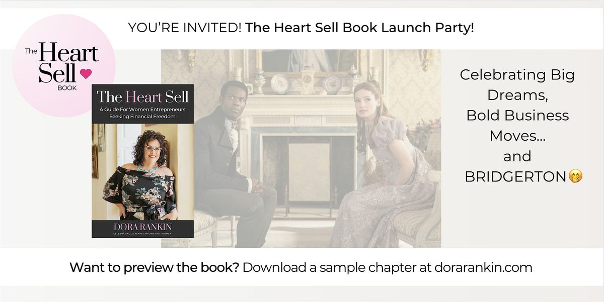The Heart Sell Book Launch Party- Bridgerton Style \u2764\ufe0f
