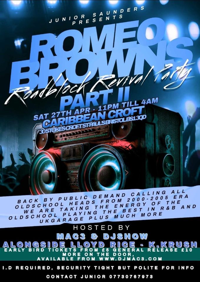 ROMEO BROWNS REUNION PARTY Pt2