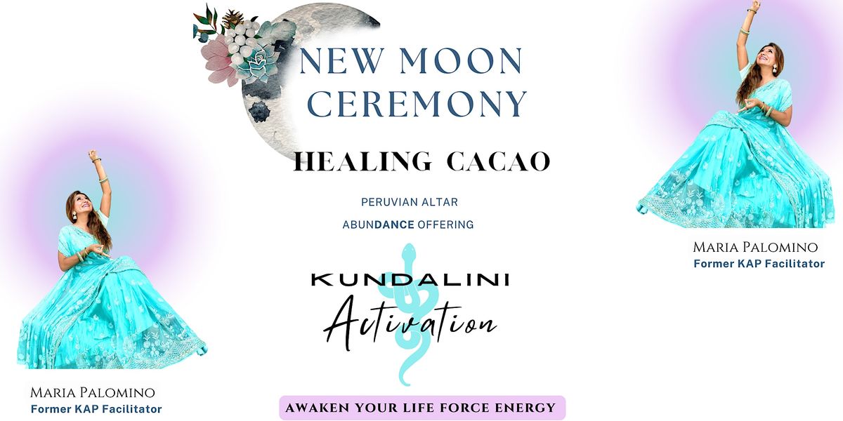 KUNDALINI ACTIVATION New Moon Ceremony w\/ CACAO, Sound Healing, Intentions