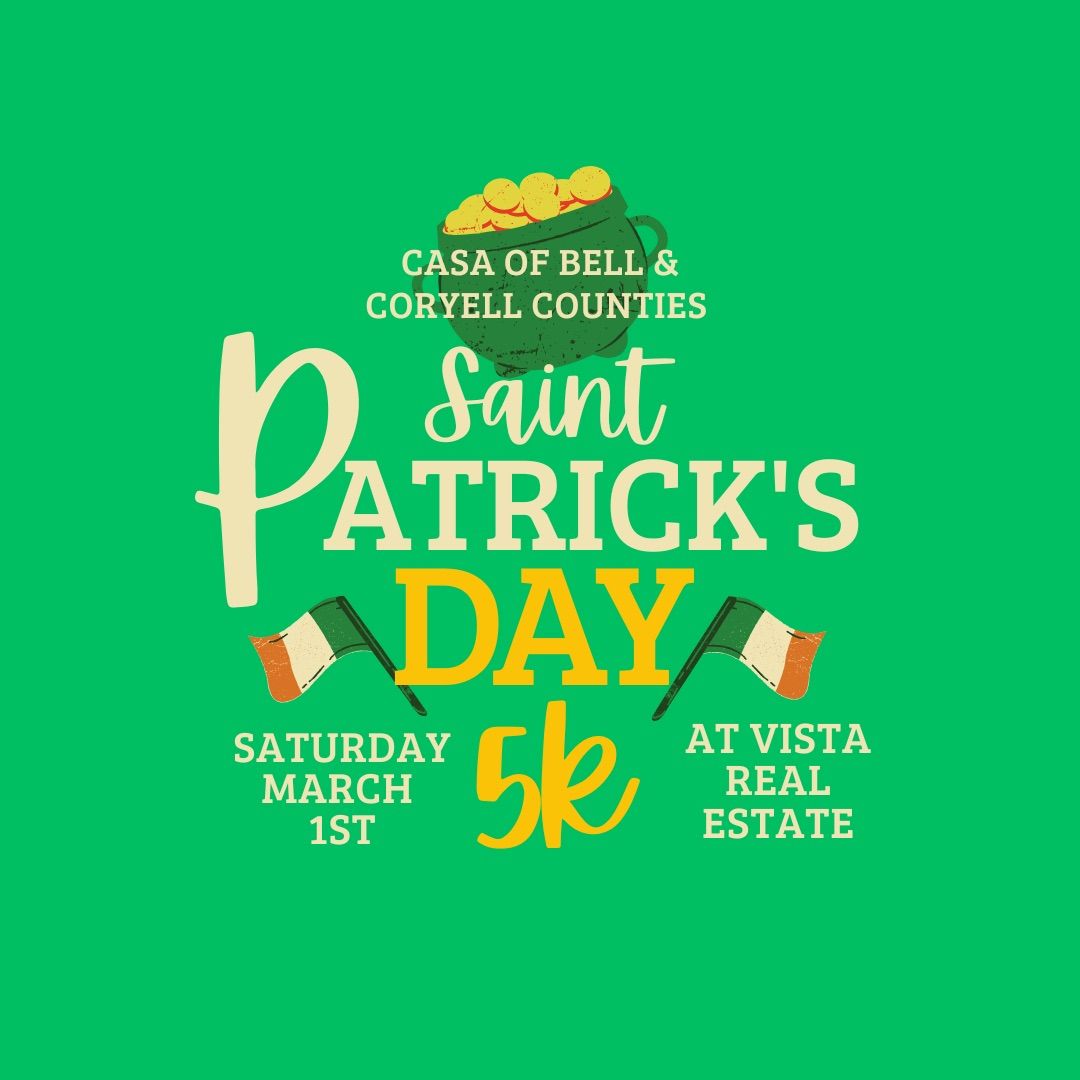 CASA St Patrick's 5k and Shenanigans Fun Run