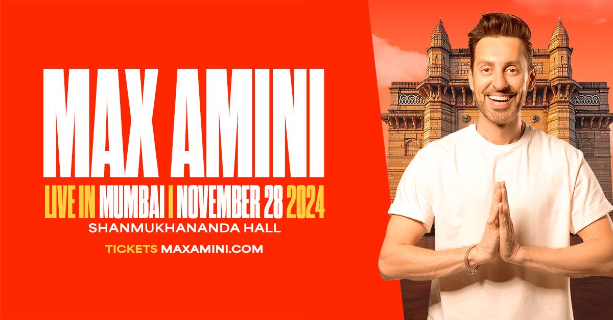 Max Amini Live in Mumbai!