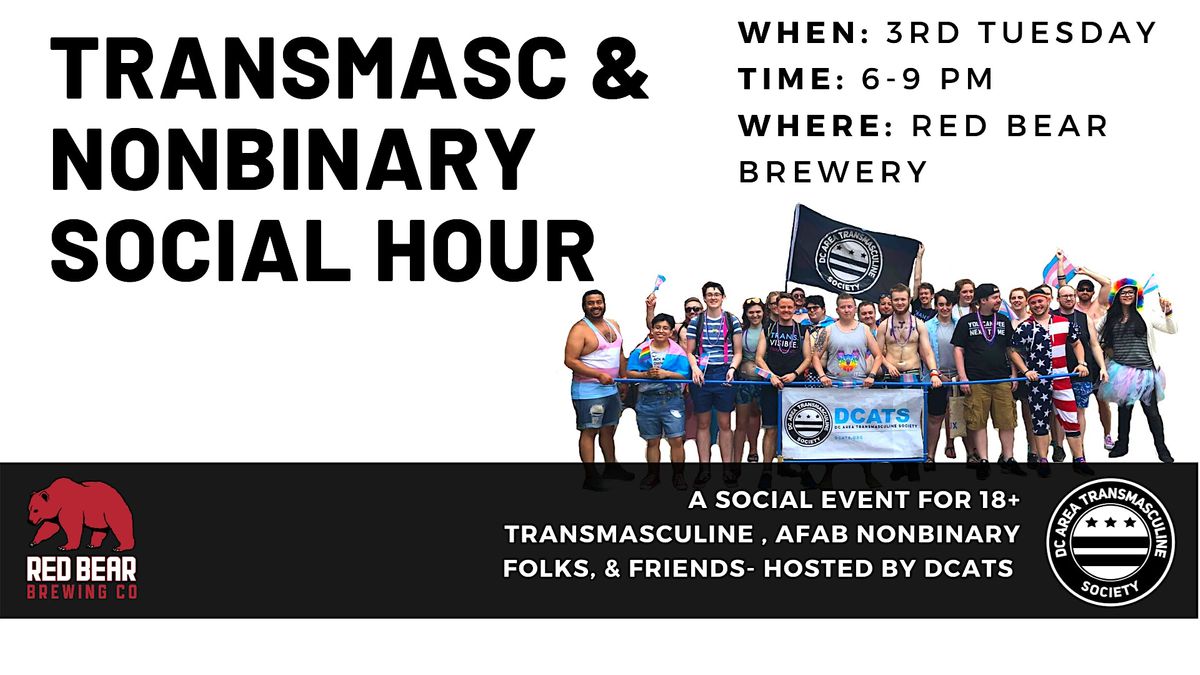 Transmasculine & Nonbinary Social Hour