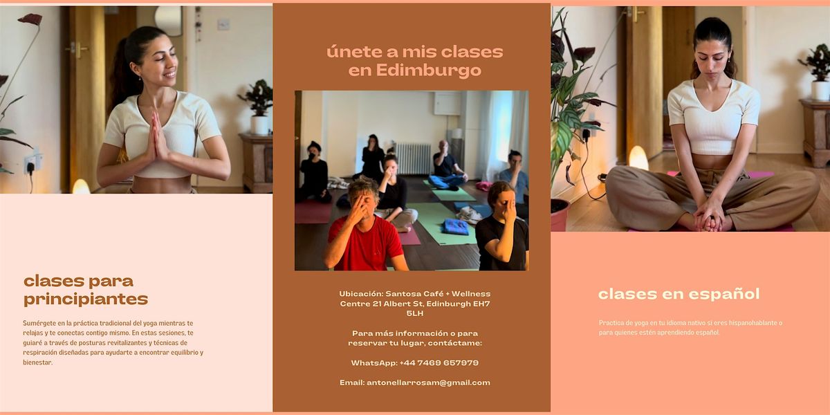 Clases de Hatha Yoga en Espa\u00f1ol  en Edimburgo