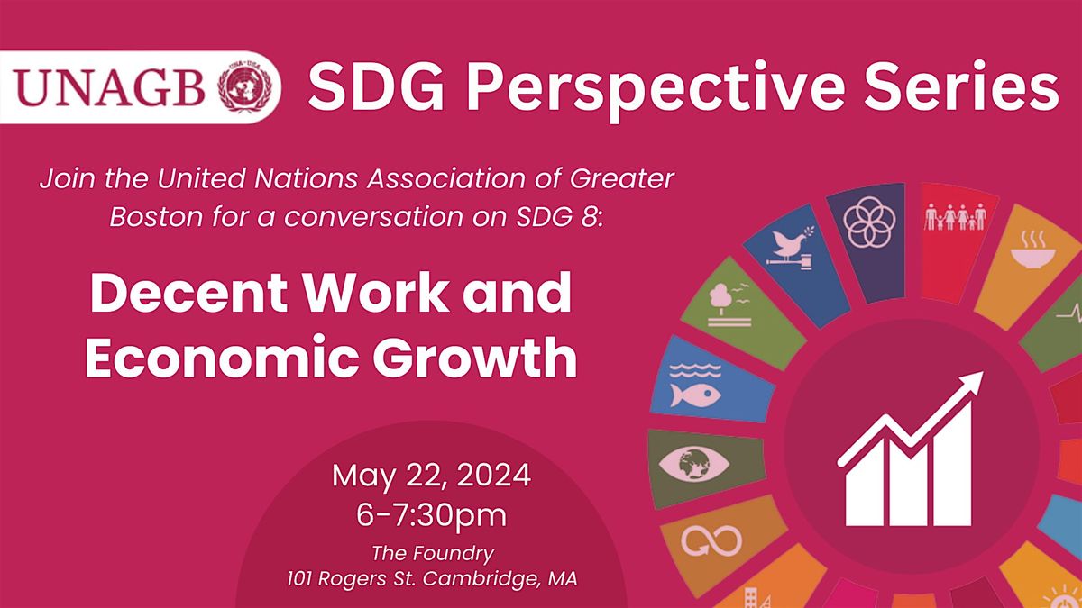 SDG Perspective Series SDG 8: Decent Work & Economic Growth