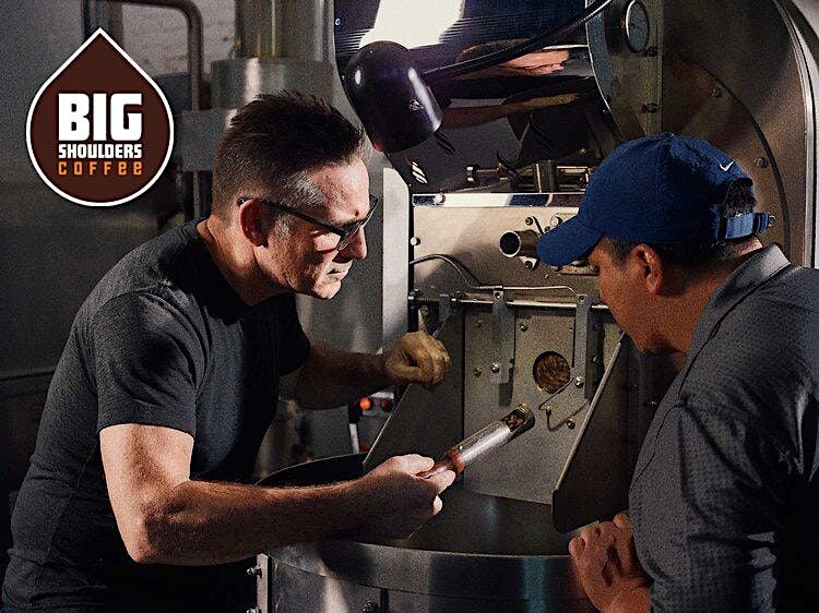 Get Roasted: Brew and Brunch Roasting Tour with Big Shoulders Coffee
