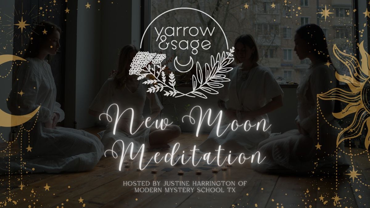 New Moon Meditation! w\/Justine - 8\/5