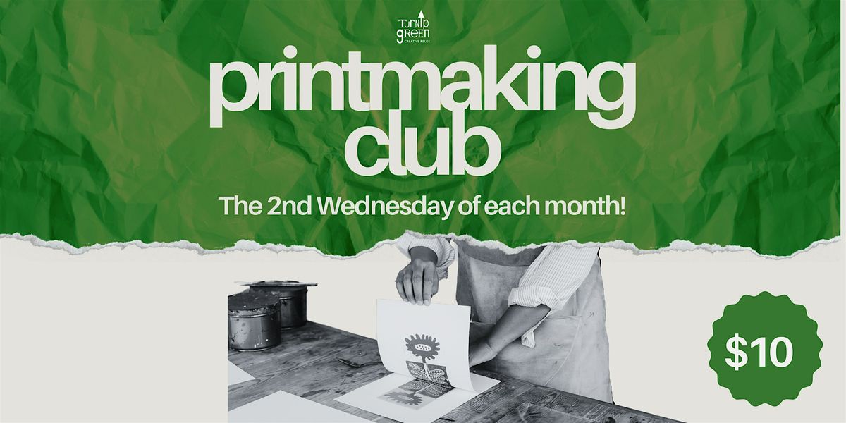 TGCR's October Printmaking Club