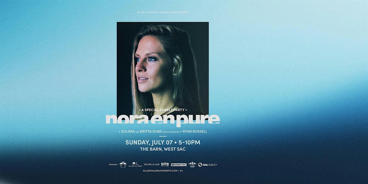 Sunset Party w\/ NORA EN PURE at The Barn