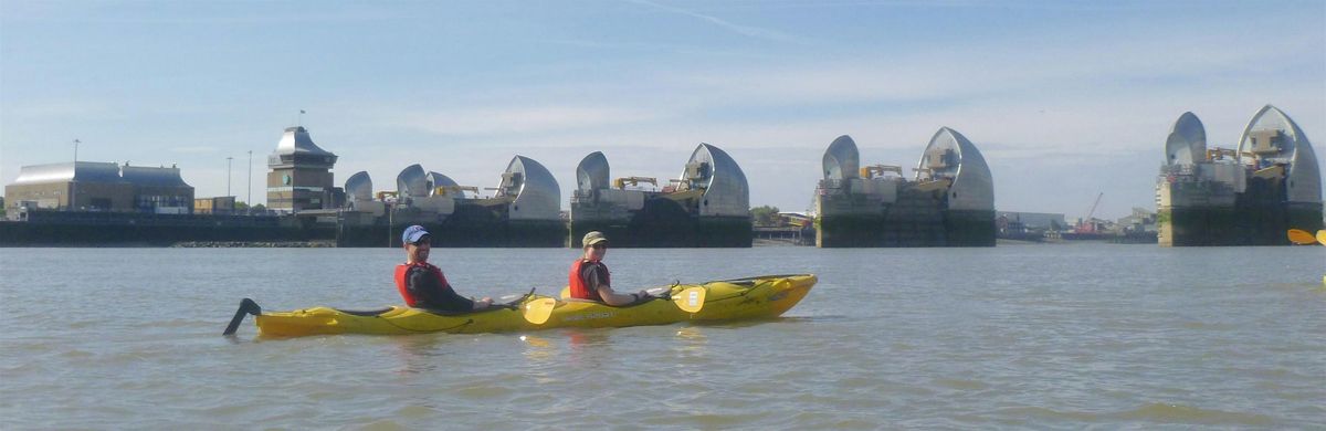* Barrier and Back. ( Kayaking Greenwich to the Thames Barrier and back)*
