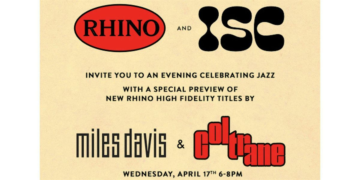 An Evening Celebrating Jazz with Rhino Records