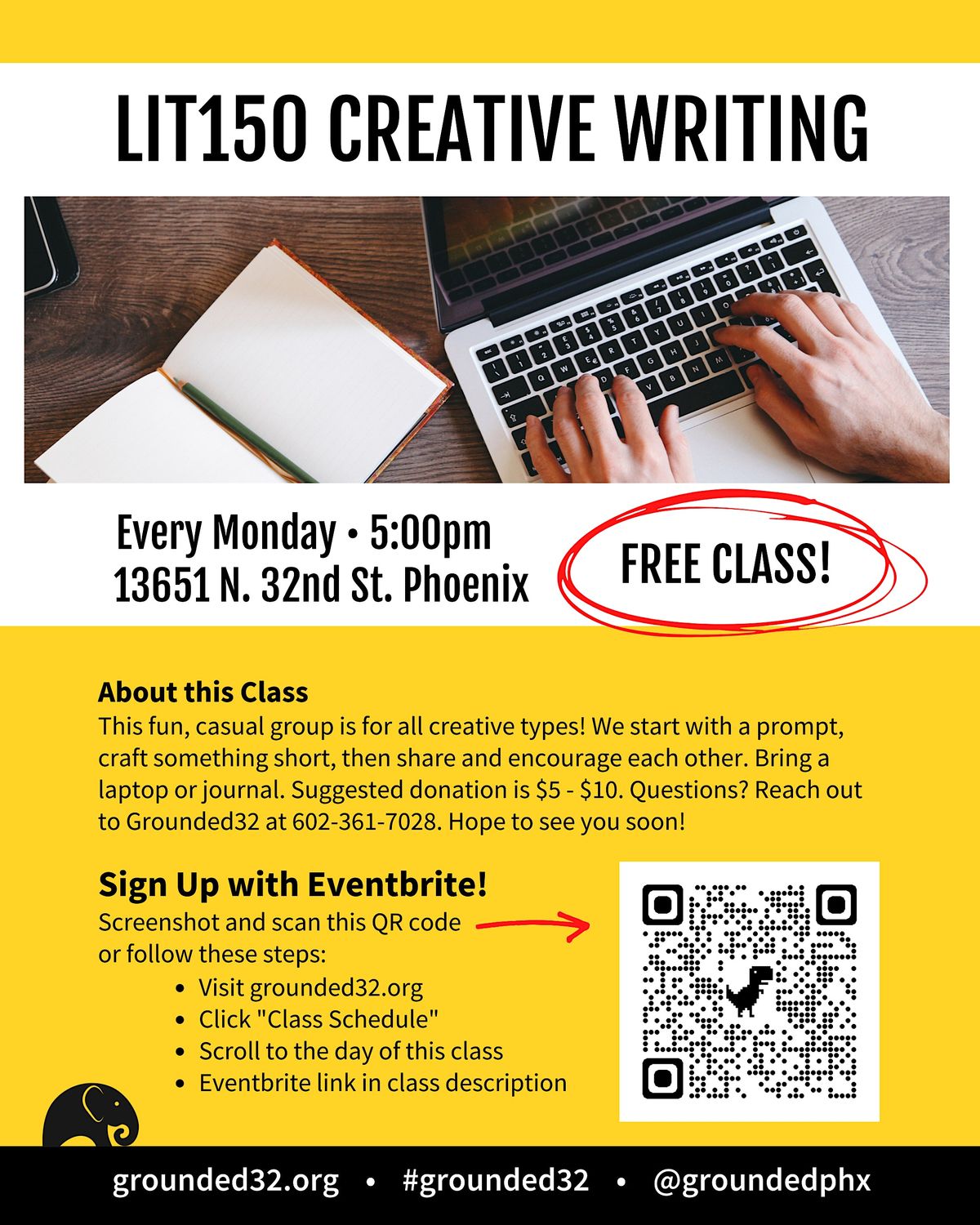 Lit150 Creative Writing Workshop