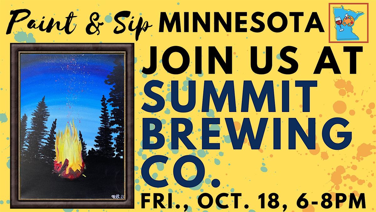 October 18 Paint & Sip at Summit Brewing