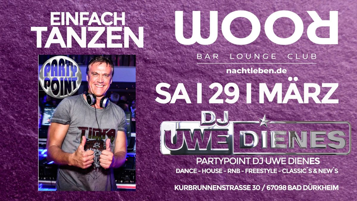 EINFACH TANZEN mit UWE DIENES im ROOM Bad D\u00fcrkheim