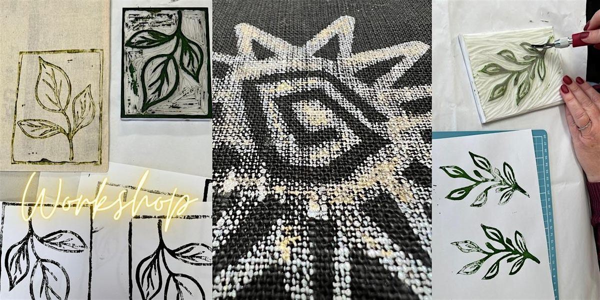 Design, Carve and Block Printing Workshop