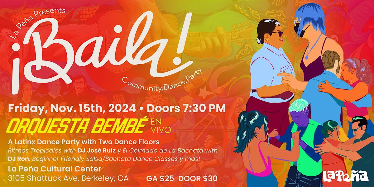 \u00a1BAILA! Community. Dance. Party.