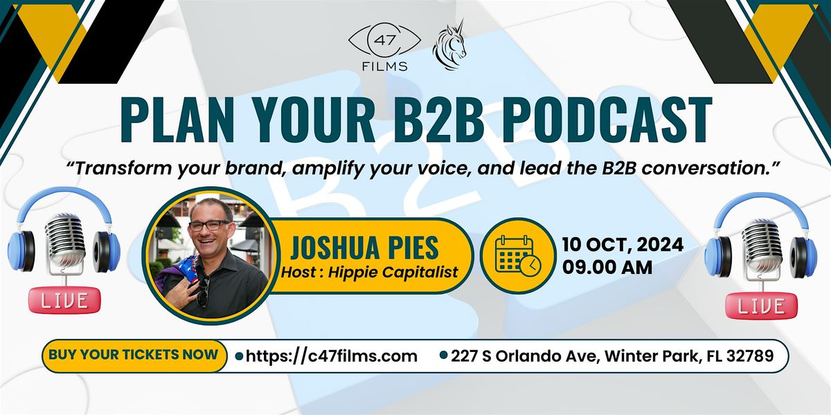 Plan Your B2B Podcast: A 90-Minute Interactive Seminar